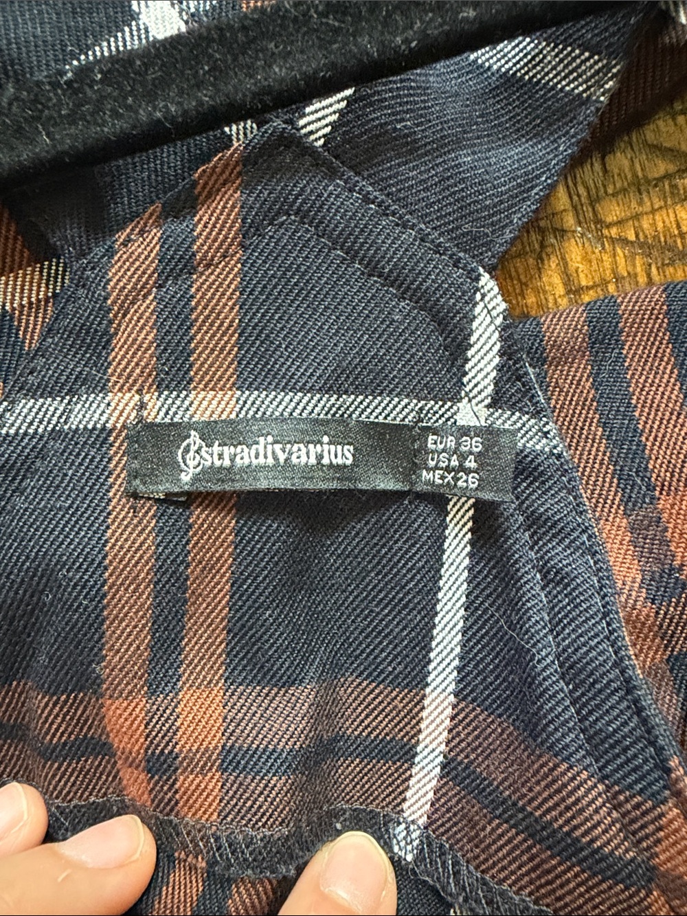 Stradivarius Plaid Check Wide-Leg Overalls Jumpsuit - Picture 8 of 11